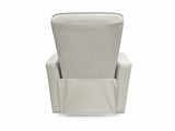 Rodger Air Leather Manual Recliner Chair - Beige