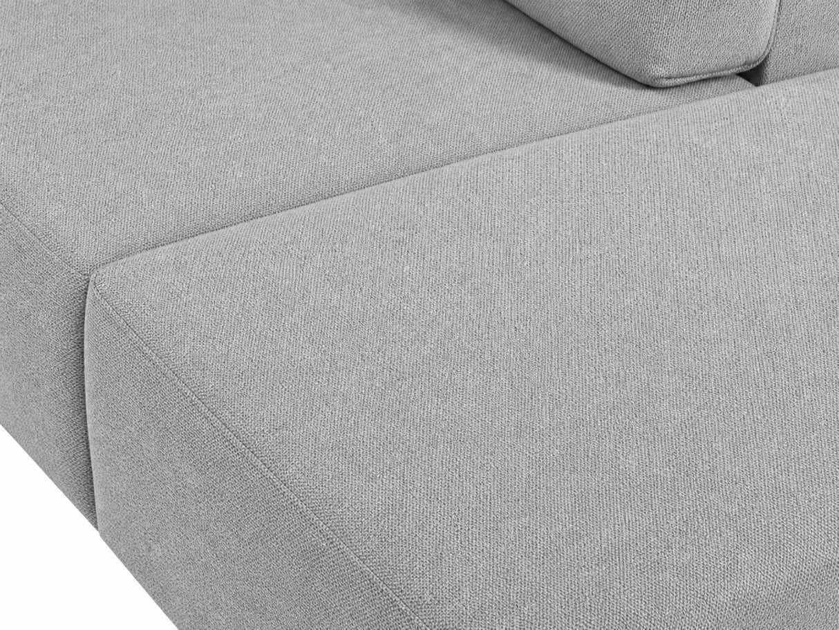 Delano Sectional Linen Sofa with Right Chaise - Grey