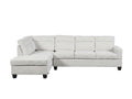 Delano Sectional Linen Sofa with Left Chaise - Beige