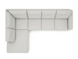 Delano Sectional Linen Sofa with Left Chaise - Beige