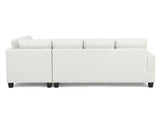 Delano Sectional Linen Sofa with Right Chaise - Beige