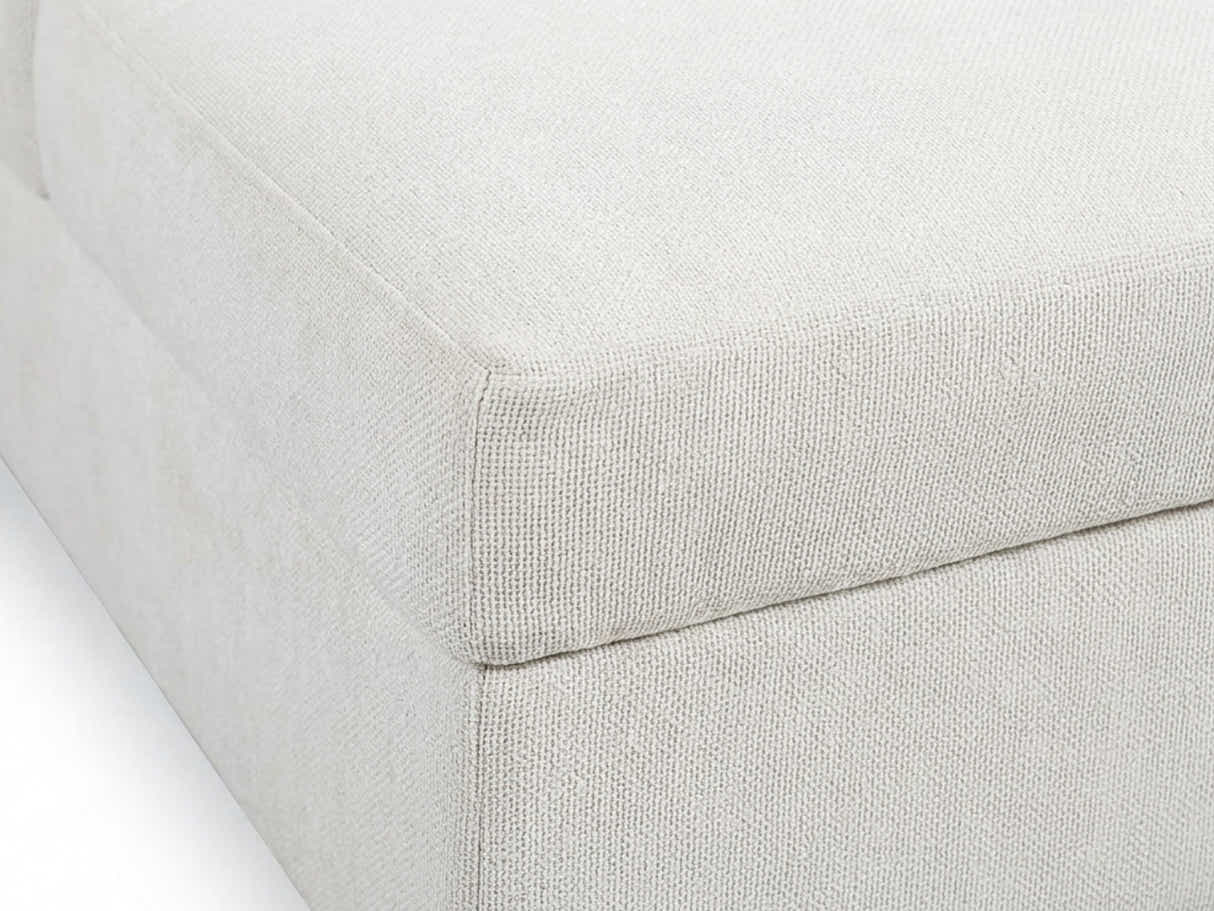 Delano Sectional Linen Sofa with Right Chaise - Beige