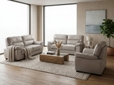 Zonny 3-Piece Sofa Set PU - Beige