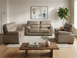 Zonny 3-Piece Sofa Set PU - Taupe