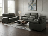 Zonny 3-Piece Sofa Set PU - Dark Green
