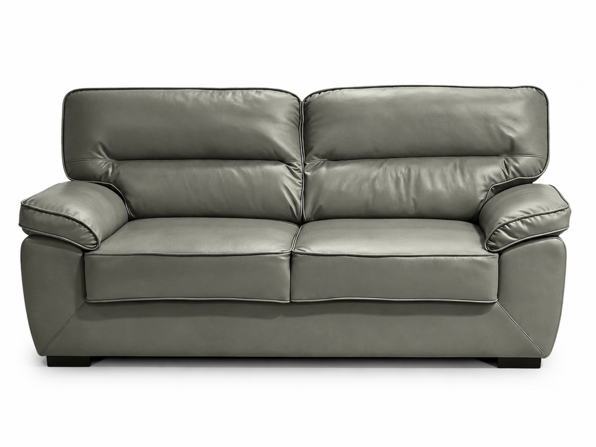 Zonny 3-Piece Sofa Set PU - Dark Green