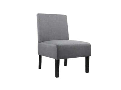 Percy Accent Chair - Dark Grey