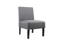 Percy Accent Chair - Dark Grey