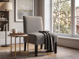 Percy Accent Chair - Dark Grey