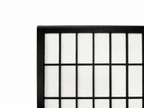 8-Panel Room Divider E P1 - Black