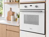 T Midea 6 Function Oven White glass