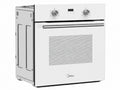 T Midea 6 Function Oven White glass