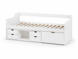 Herb Daybed with Drawers - White