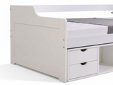 Herb Daybed with Drawers - White