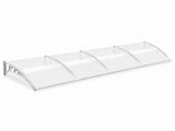 Grey Frame Window Awning 150cm x 400cm