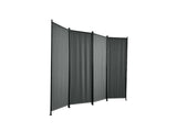 Fabric Room Divider 220x170cm - Grey
