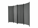 Fabric Room Divider 220x170cm - Grey
