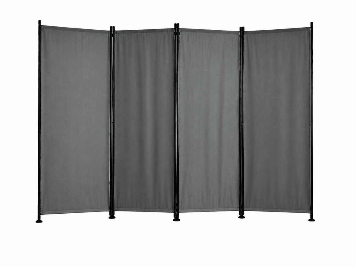 Fabric Room Divider 220x170cm - Grey
