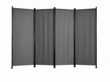 Fabric Room Divider 220x170cm - Grey