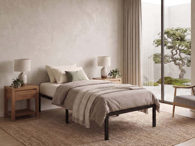 DS Xclusive Metal Platform Bed Frame - King Single