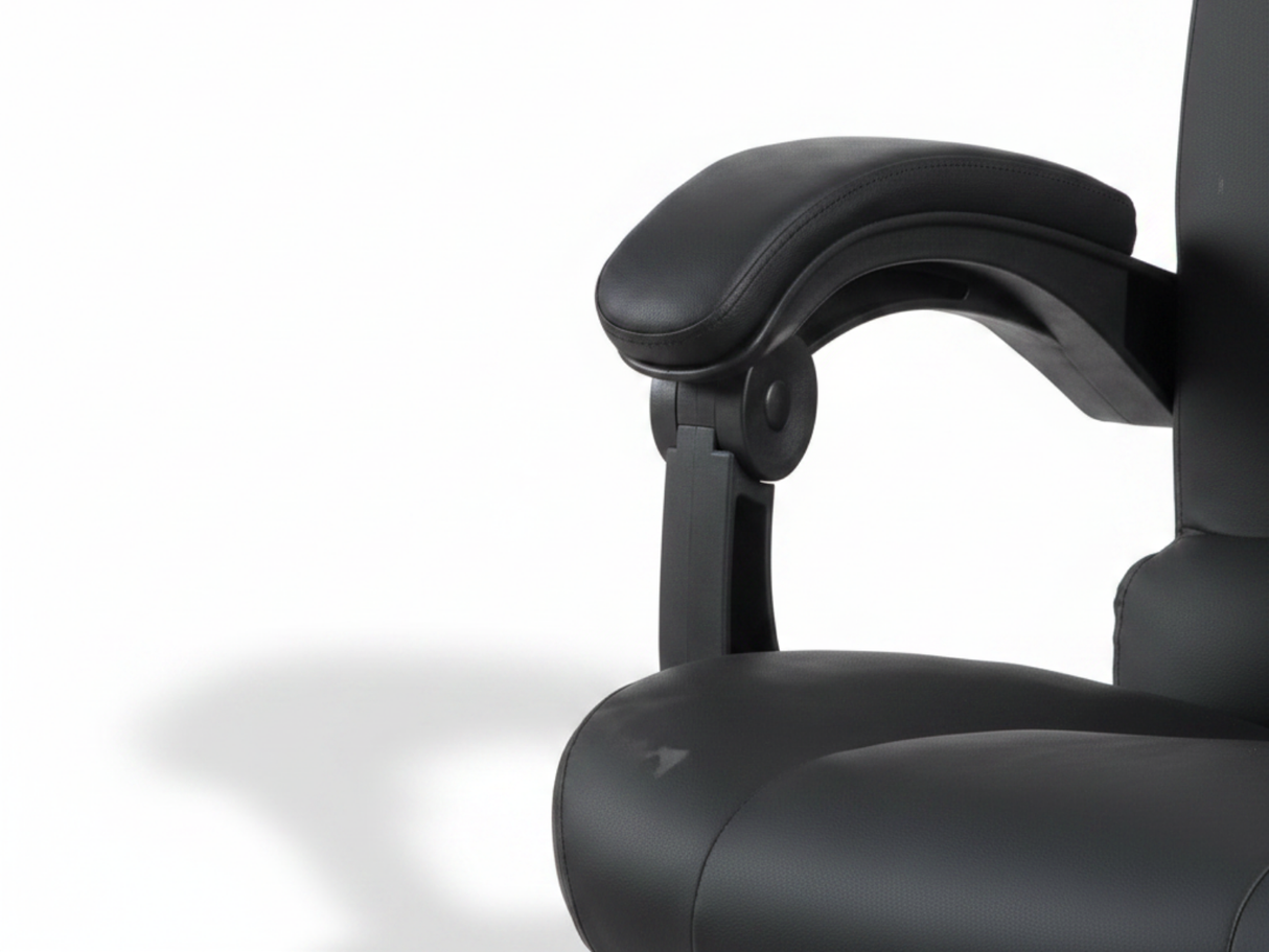 Hermia Massage Office Chair PVC - Black