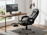 Hermia Massage Office Chair PVC - Black
