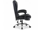 Hermia Massage Office Chair PVC - Black