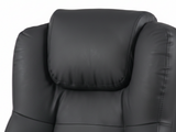Hermia Massage Office Chair PVC - Black
