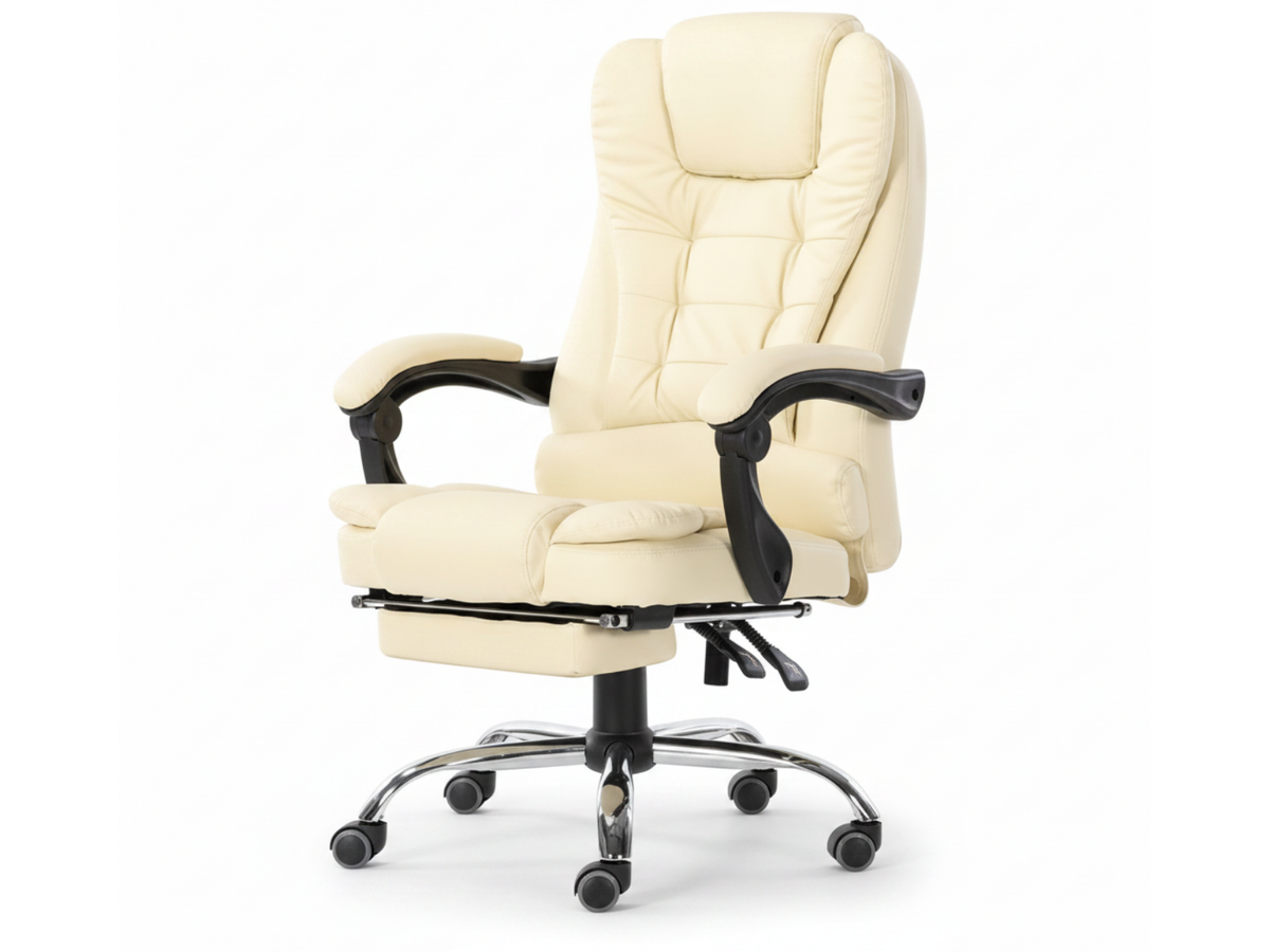 Hermia Massage Office Chair PVC - Beige