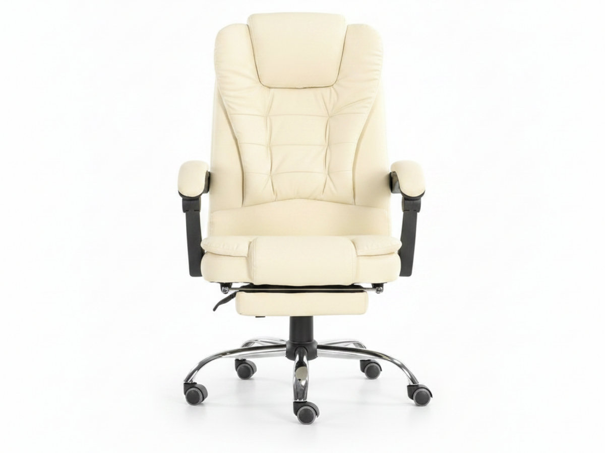 Hermia Massage Office Chair PVC - Beige