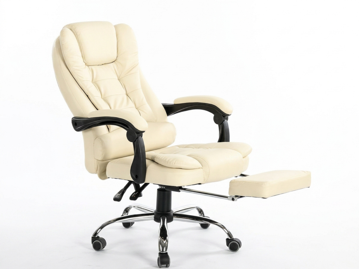Hermia Massage Office Chair PVC - Beige