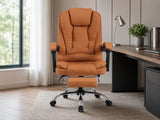 Hermia Massage Office Chair PVC - Brown