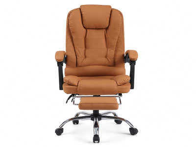 Hermia Massage Office Chair PVC - Brown