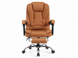 Hermia Massage Office Chair PVC - Brown