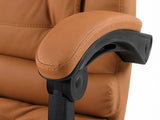 Hermia Massage Office Chair PVC - Brown