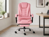 Hermia Massage Office Chair PVC - Pink