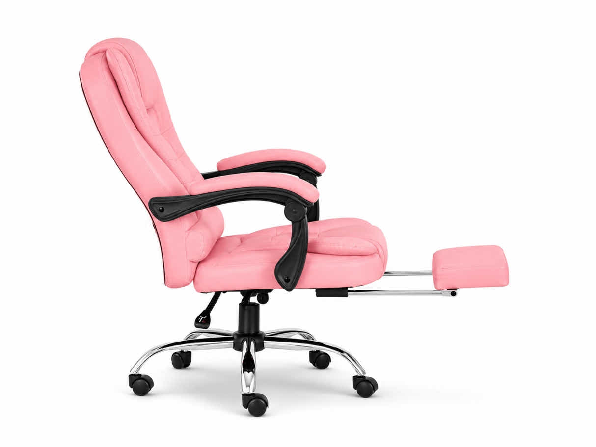Hermia Massage Office Chair PVC - Pink
