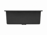 Granite Composite Sink 7045 Black with Overflow