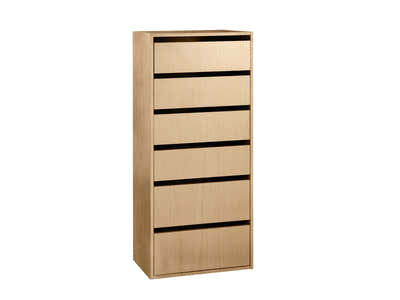 DS Mattone 6-Drawer Tallboy