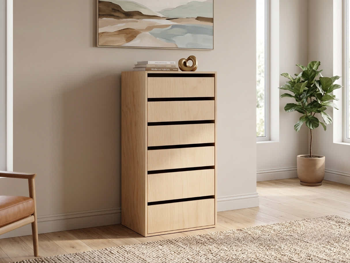 DS Mattone 6-Drawer Tallboy