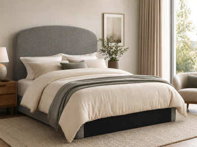 Xclusive Aylton Headboard Chenille Grey - King