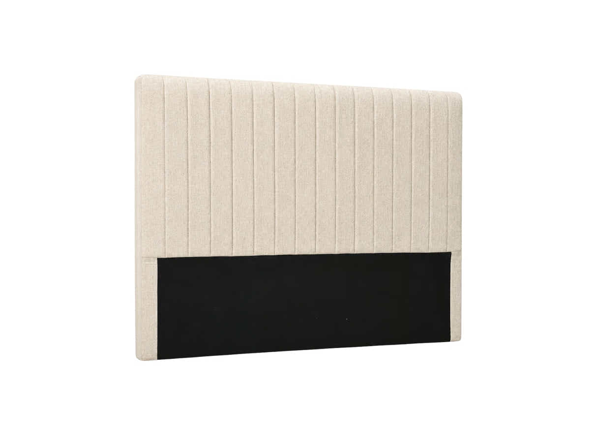 Xclusive Coleford Headboard Chenille Beige - Queen