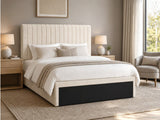 Xclusive Coleford Headboard Chenille Beige - King