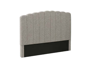 Xclusive  Purton Headboard Chenille Grey - Double