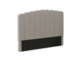 Xclusive  Purton Headboard Chenille Grey - Double
