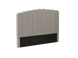 Xclusive  Purton Headboard Chenille Grey - Double