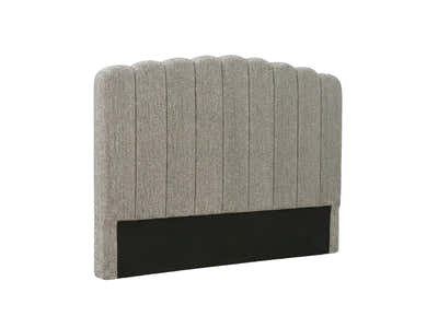 Xclusive  Purton Headboard Chenille Grey - Queen
