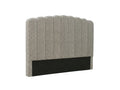 Xclusive  Purton Headboard Chenille Grey - Queen
