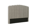 Xclusive  Purton Headboard Chenille Grey - Queen