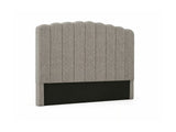 Xclusive  Purton Headboard Chenille Grey - King